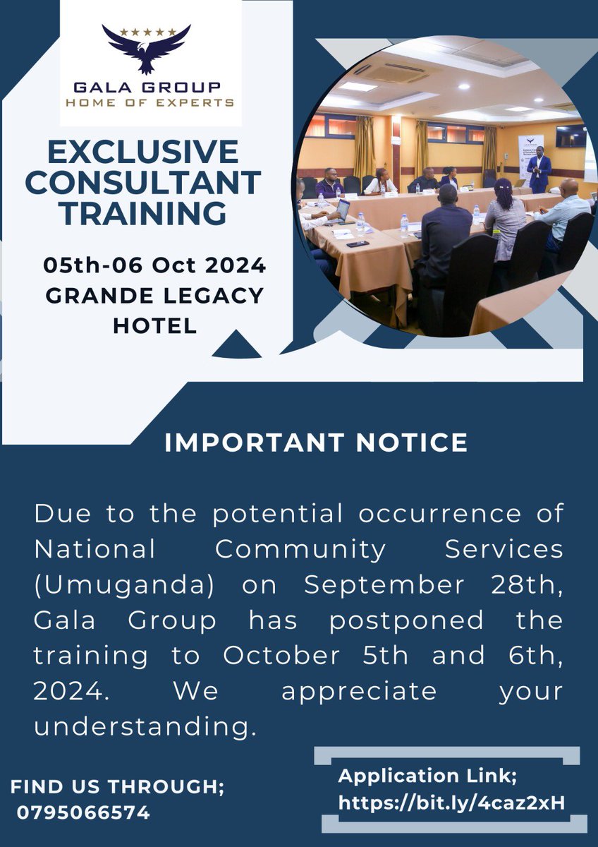 GalaGrp's tweet photo. Only 1 day left.
Step into 2days of consultancy training and meet industry experts: https://t.co/QThWvFg385

Get 3months of consultancy mentorship starting tomorrow.

Did you know?

 #EthicalConsulting Enables you to work on multiple projects simultaneously
 #ConsultancyTraining https://t.co/taS3sdpqN6