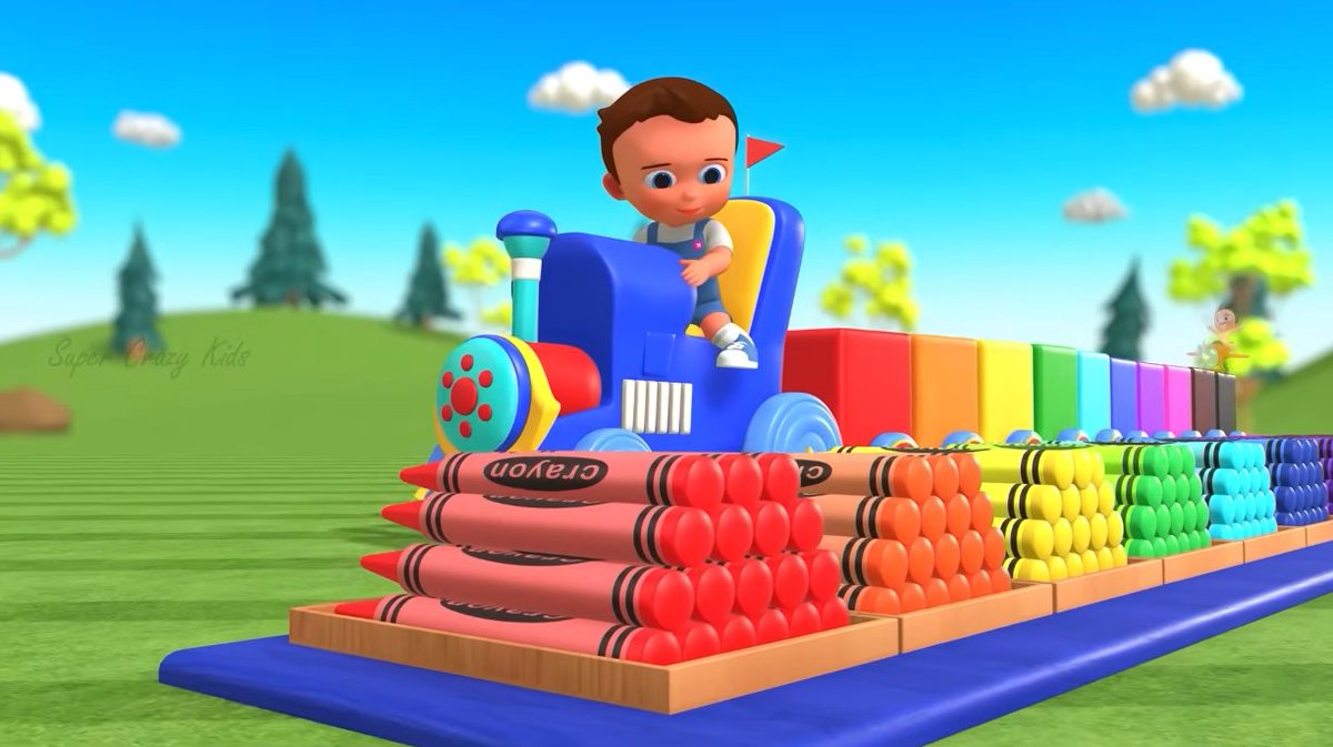 supercrazykids's tweet image. Learning Colors &amp;amp; Numbers: Crayon Train Rhymes for Toddlers - 60-Minute ... youtu.be/U2f1OgXbGug?si… via @YouTube 
#BabySongs #NurseryRhymes #EducationalVideos