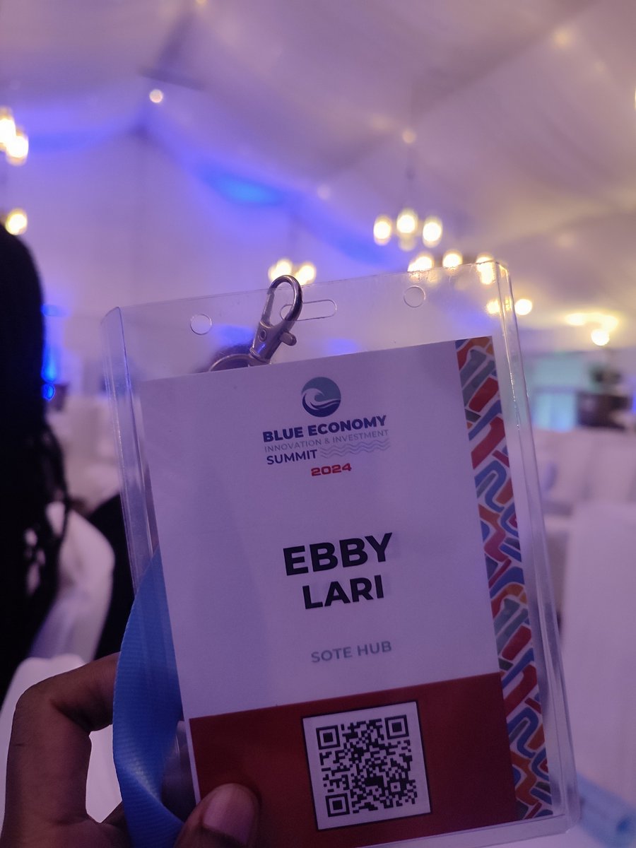 EbbyLari's tweet photo. Kenya’s biggest Blue Economy Summit brought together 400+ attendees per day  60+ innovative startups &amp; 50+ deal room meetings
This has paved the way for sustainability, collaboration, and tech-driven growth in this crucial sector🌍💡

#BlueEconomy
#BlueEconomySummit2024
#Sotehub https://t.co/Tvya0t3oJg