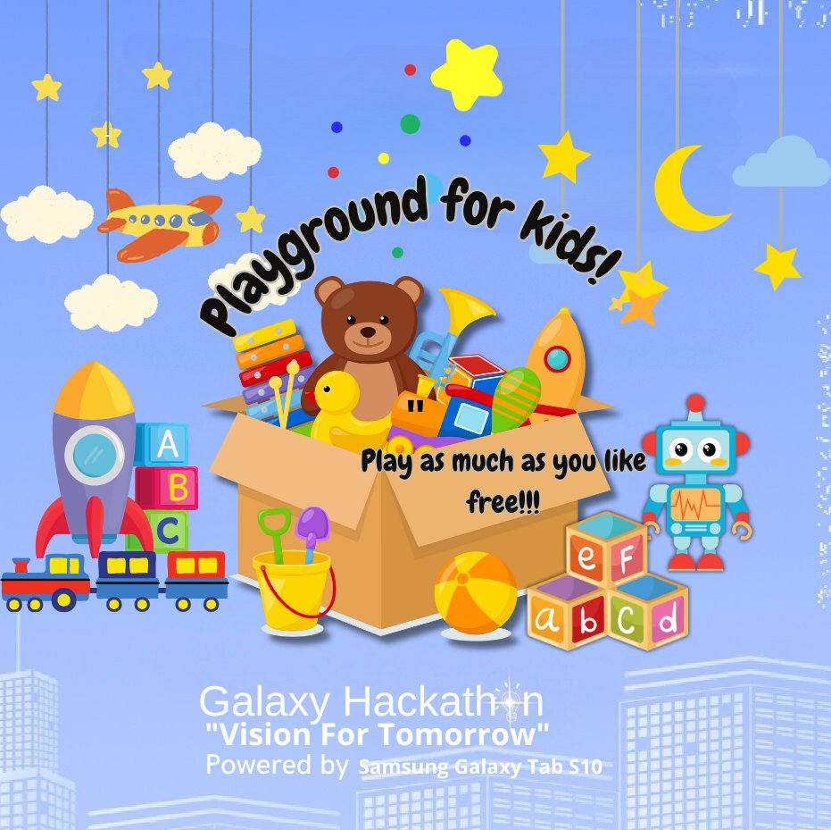 keyboardxs's tweet photo. @samsungID @bamjir "Make a Playground For Kids"
Karena di tempatku minim tempat bermain yang ramah buat anak, maka dari itulah ide ini muncul sebagai tempat bermain yang nyaman bagi anak-anak sekitar.
Join yuk! @ayulestar_i
#GalaxyHackathon #VisionForTomorrow
#GalaxyTabS10 #ExpandWorkPlay https://t.co/e9T9DKJnf7