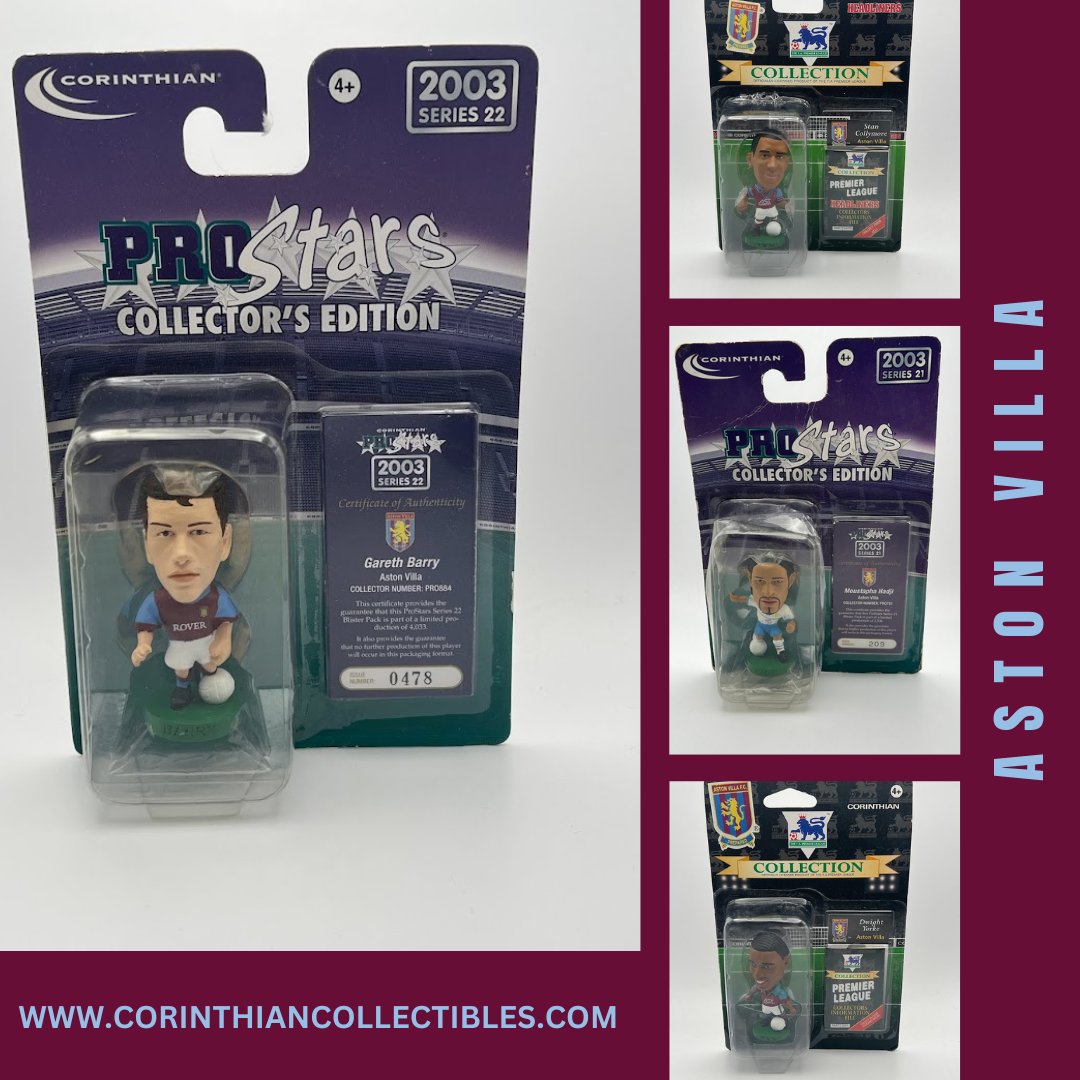 CorinthianHub's tweet photo. We have a range of Aston Villa retro figures and memorabilia.
See our range here - https://t.co/Ybb8XcjZOm
#CorinthianCommunity #AstonVilla #AVFC #Villa #Football #PremierLeague #FPL #FAPL https://t.co/59ukNV0MWL