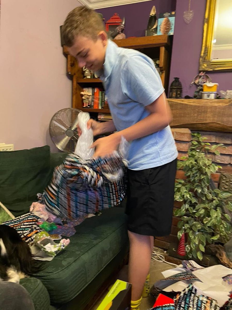 FriendsofIsaac's tweet photo. He’s a teenager!!! 

Happy 13th Birthday to our awesome boy Isaac 🎂🎂🎂

We really hope today is the best day and full of surprises 🎉🎉🎉🎉

With lots of love from your family and everyone at #TeamIsaac 

#isaacsfoodbank #HelpingUsHelpOthers 
#friendsofisaacs #CommunitySpirit