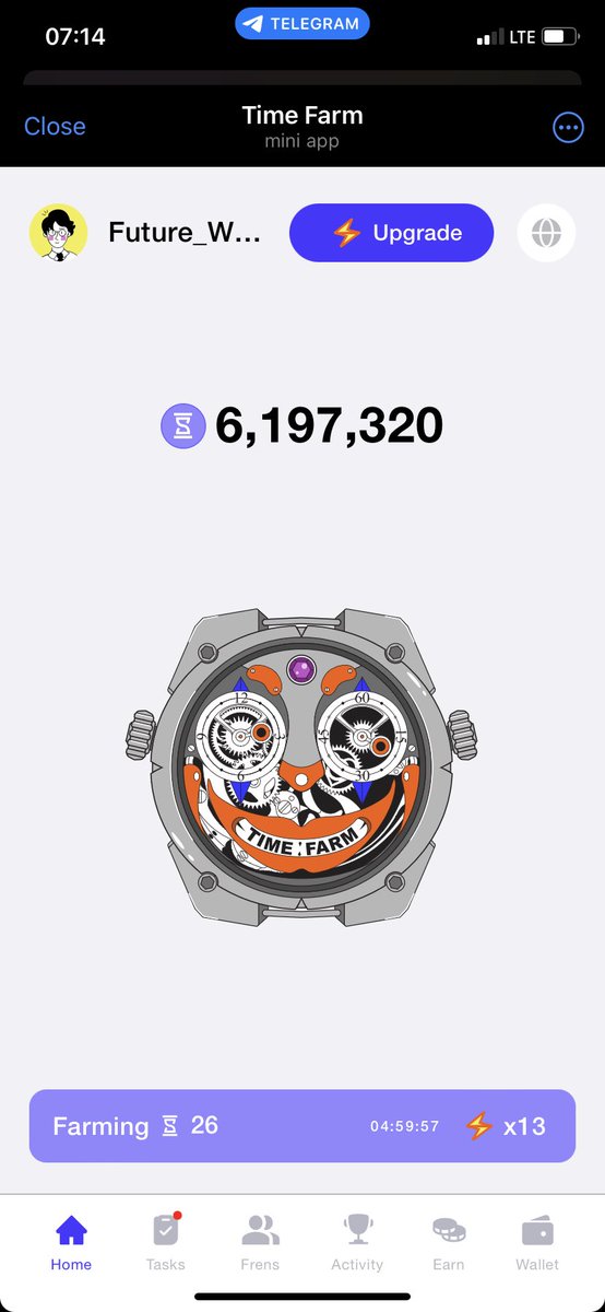 A__yabo's tweet image. The best way to mine $SECONDS well in Time Farm is by using your #SECONDS to upgrade your watch, always spend your Seconds on next level watch for you to earn more. #Major #MEMEFI #CATS 

Join here: t.me/TimeFarmCrypto…