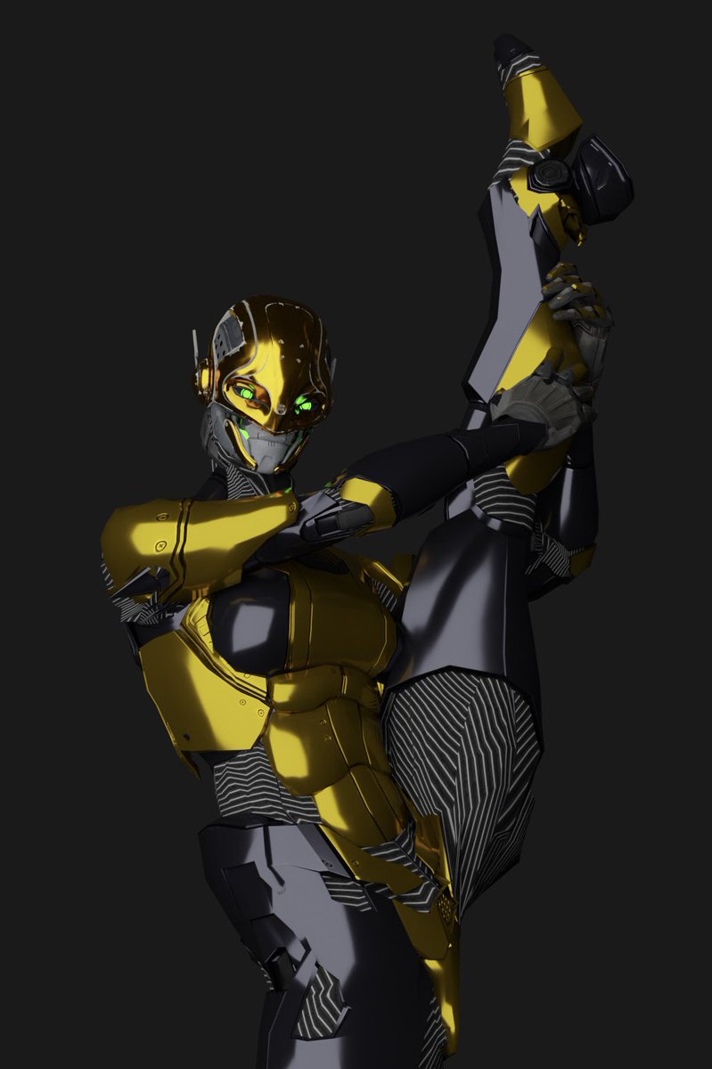 Did this render of Gold-24. Imagine fucking her in this position