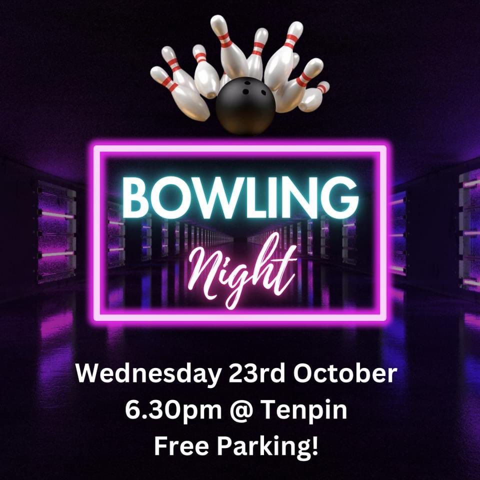 Join us for a night of bowling at Tenpin, Haven Banks Retail Park, on Wednesday 23rd October 2024 at 6:30 pm.

Free parking

Book now for two games:
Adults £9 
Children (U16) £4 

Follow the link below to book:
chiefssupportersclub.co.uk/post/bowling-n…