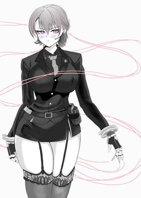 モノクロを練習。
いつか同人誌とか描いてみたいですねぇ… 