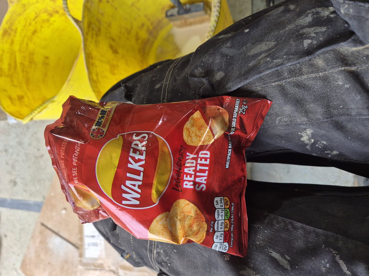 Carl Bouverie-Brine RE (@carlbrine) on Twitter photo Come on <a href="/walkers_crisps/">Walkers Crisps</a> .
3 days in a row and no black bits in my crisps.
Someone has turned on the black bit camera by mistake 🤣🤣 Come on <a href="/walkers_crisps/">Walkers Crisps</a> .
3 days in a row and no black bits in my crisps.
Someone has turned on the black bit camera by mistake 🤣🤣