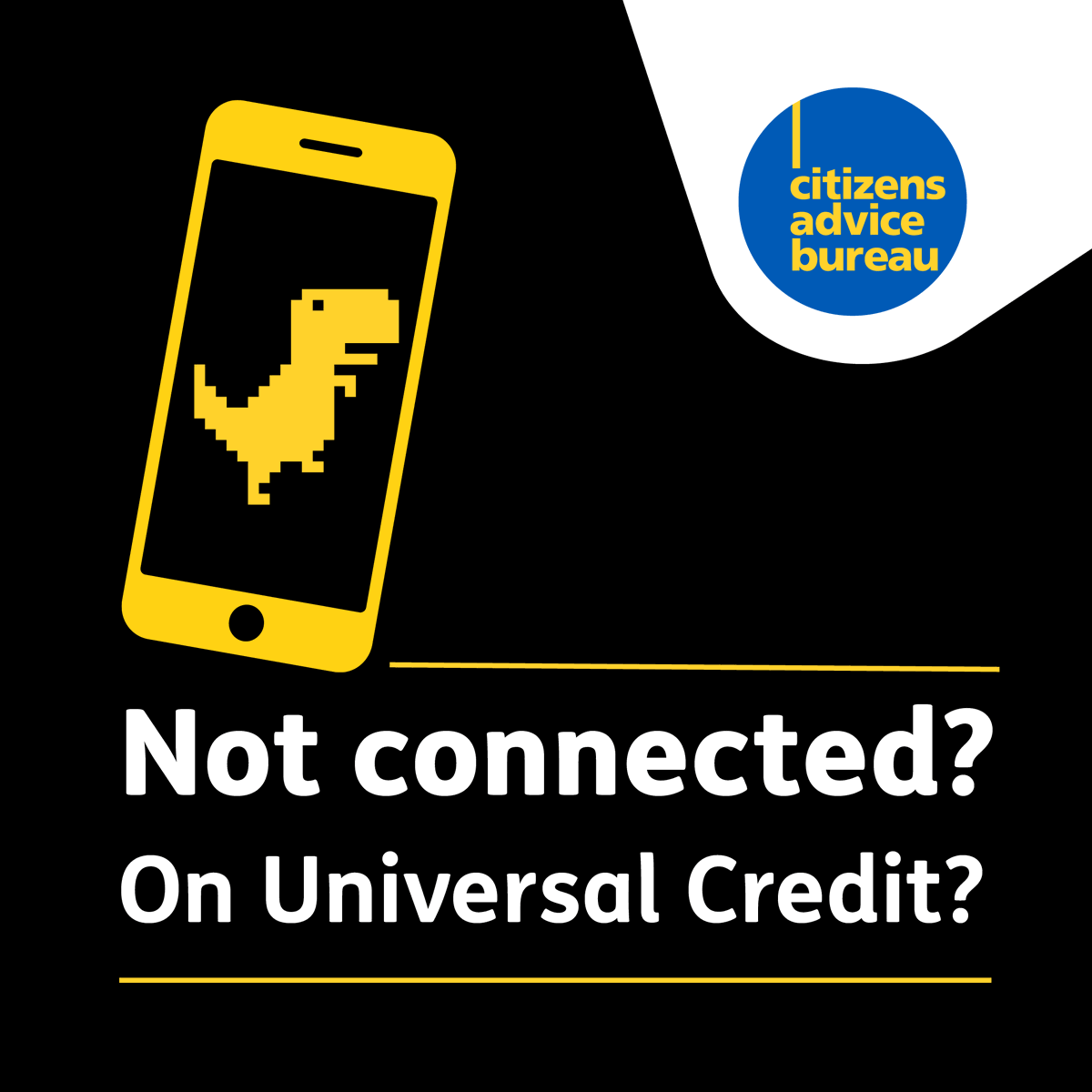 › Did you know – if you’re claiming #UniversalCredit, you’re also eligible for cheaper broadband and mobile by switching to a social tariff? Ask your provider cas.org.uk/Get-Connected #getconnected