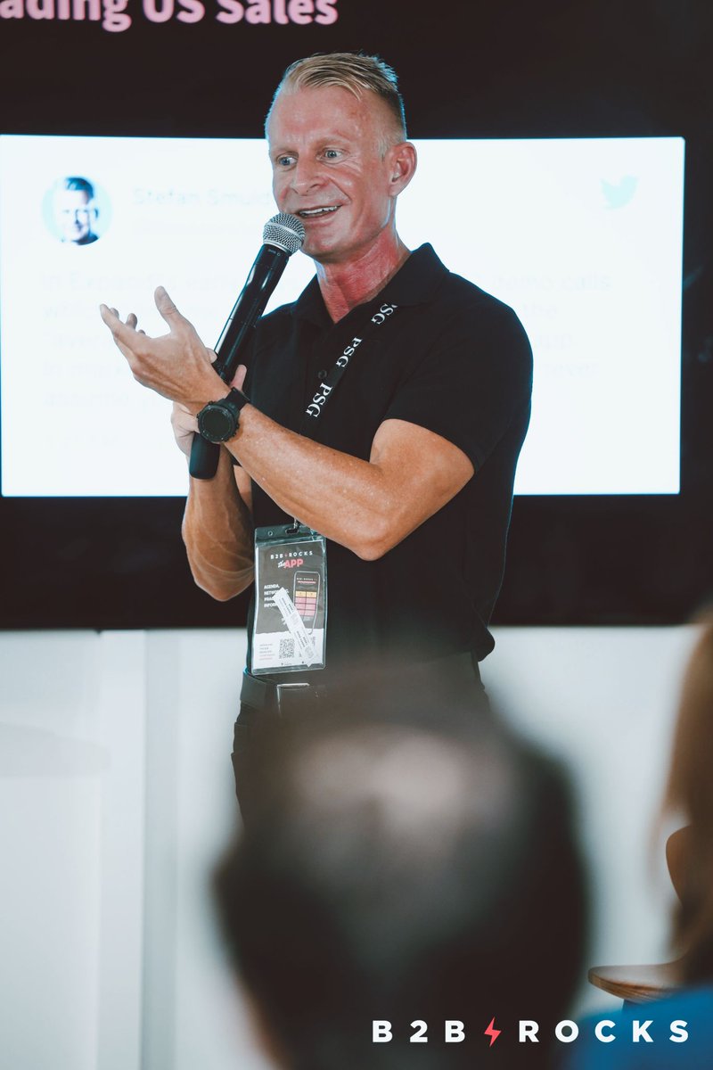 B2B Rocks' 24 was a BLAST💥

Big ups to the entire team <a href="/B2B_Rocks/">B2B Rocks</a>

I growth secrets my $9M SaaS <a href="/expandi_io/">Expandi</a> used to enter the US market despite being a European company.

In 2023, 50%+ of the company's revenue &amp; website traffic came from the USA.

Want my full presentation?

🚨