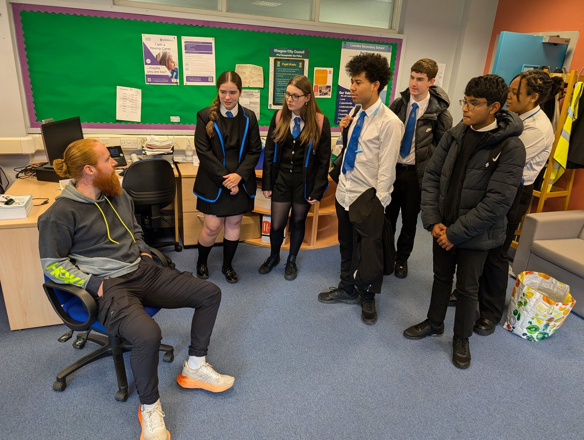 Mr Mcilkenny (@monsieurmac1) on Twitter photo We loved having <a href="/hardestgeezer/">Russ Cook</a> visit <a href="/LourdesSec/">Lourdes RC Secondary</a> this week to talk to S5 about his incredible run across Africa. A real inspirational figure and a top guy who made time for pupils and teachers alike.
Thanks also to the talented <a href="/georgiadunn06/">Georgia Dunn</a> who photographed the event 📷 We loved having <a href="/hardestgeezer/">Russ Cook</a> visit <a href="/LourdesSec/">Lourdes RC Secondary</a> this week to talk to S5 about his incredible run across Africa. A real inspirational figure and a top guy who made time for pupils and teachers alike.
Thanks also to the talented <a href="/georgiadunn06/">Georgia Dunn</a> who photographed the event 📷