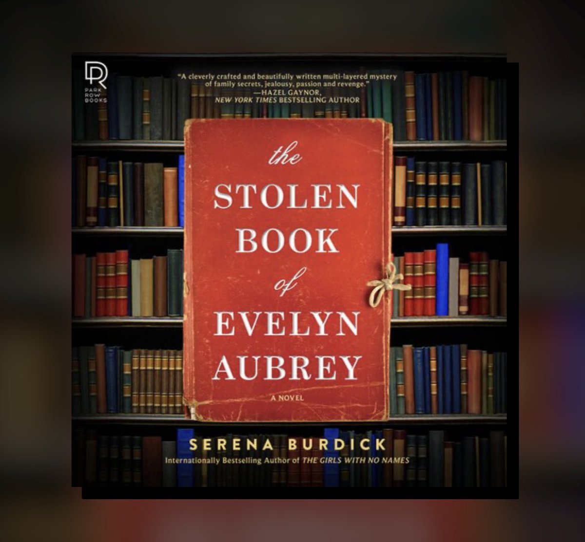 The Stolen Book of Evelyn Aubrey by <a href="/SerenaBurdick/">Serena Burdick</a>

1890: Evelyn falls for star novelist William Aubrey. But he betrays her and steals her writing for his own.

100 years later, Evelyn’s great great-granddaughter, seeks to uncover why Evelyn mysteriously disappeared.

#bookreview