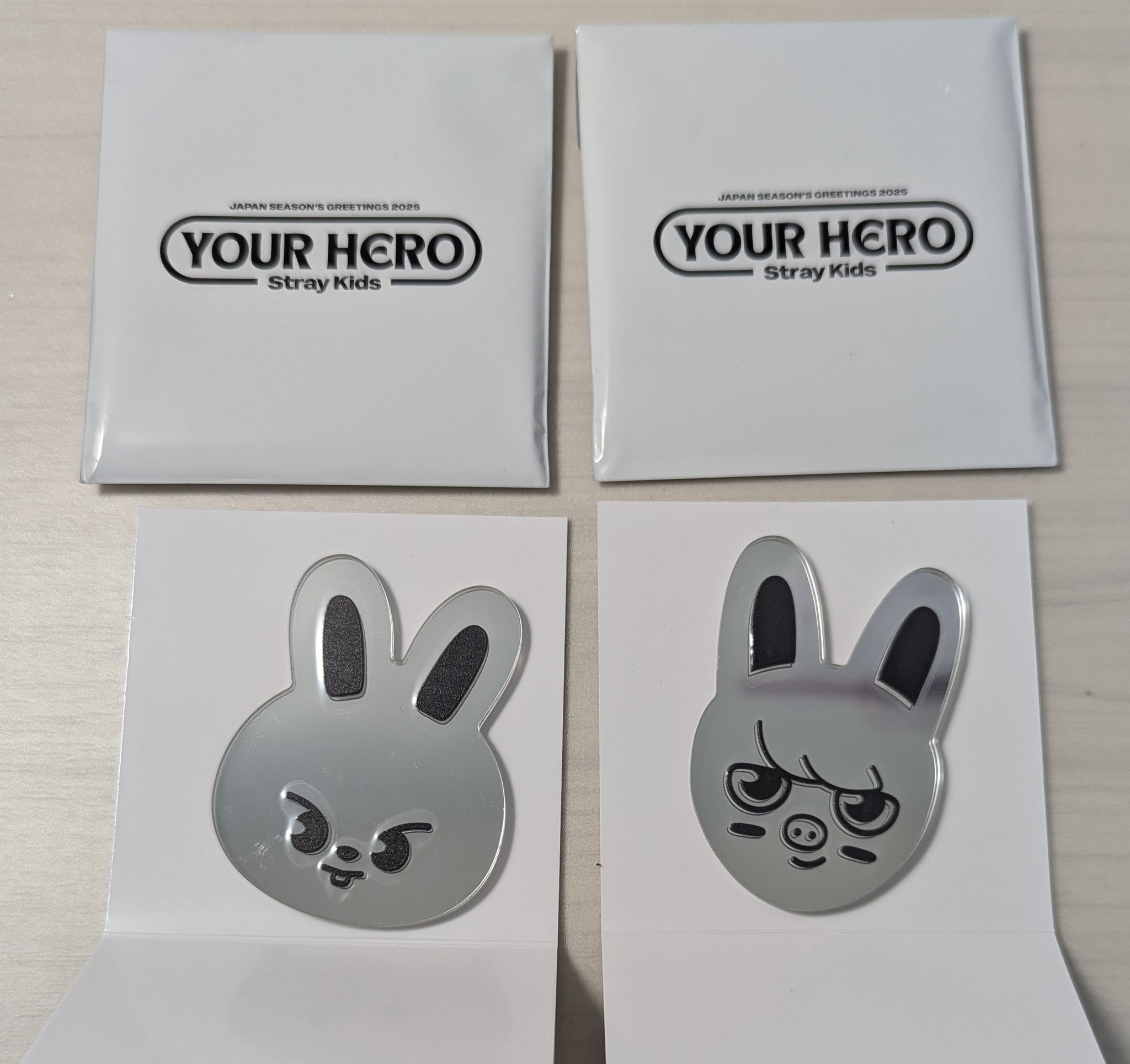 stray kids ミラーステッカー　８種セット　スキズ スキズ Stray Kids ミュージアム YOUR HERO ランダム 缶バッチ
