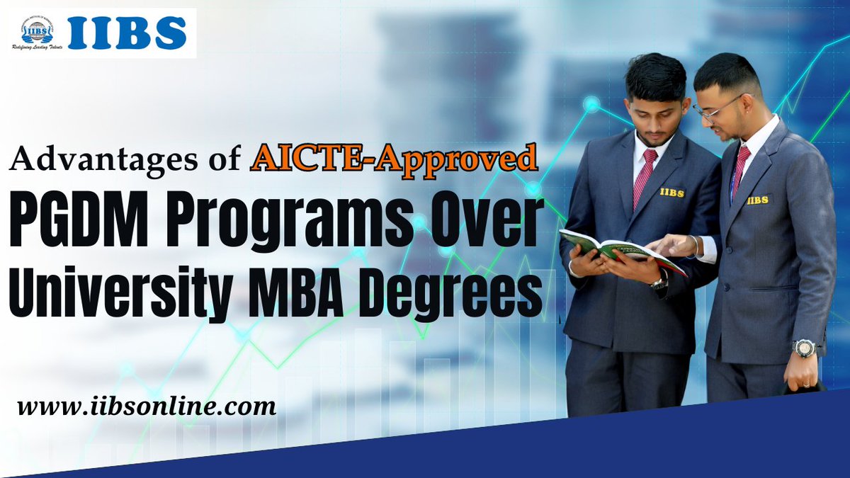 iibsonline's tweet image. Advantages of AICTE-Approved PGDM Programs Over University MBA Degrees - PGDM and an MBA While both programs aim to equip individuals with essential managerial skills, IIBS Bangalore&apos;s AICTE-approved #pgdmprogram offers a robust and forward-thinking #educational experience,…