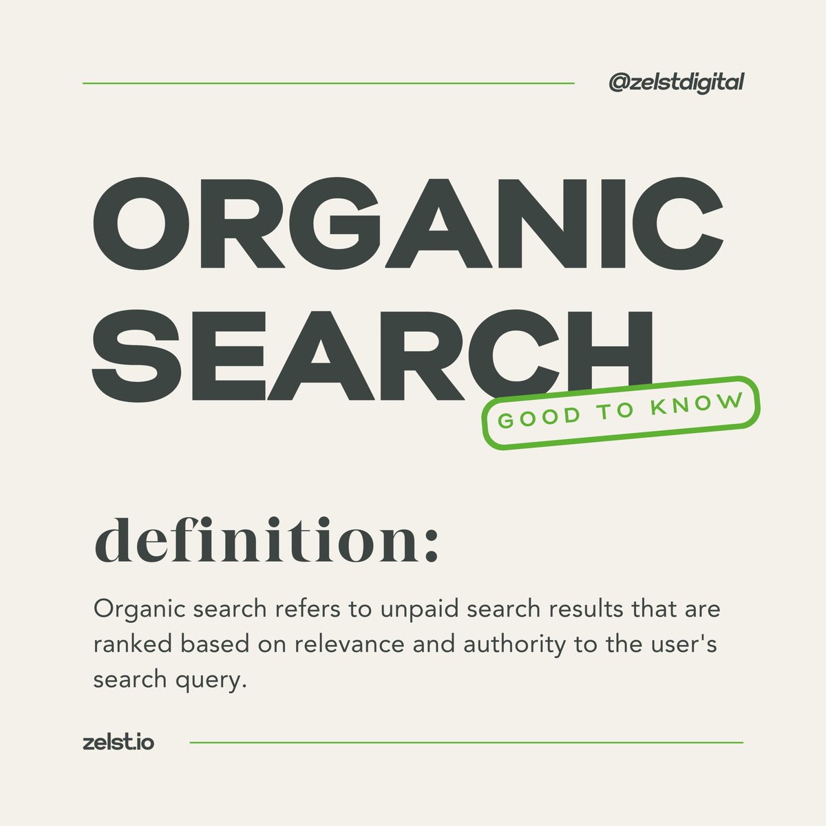 Organic search refers to the unpaid listings on a search engine results page (SERP). 🔎 

But why is it crucial? It boosts your brand visibility, builds credibility, and helps drive those all-important conversions!

#OrganicSearch #SEO #DigitalMarketingTips