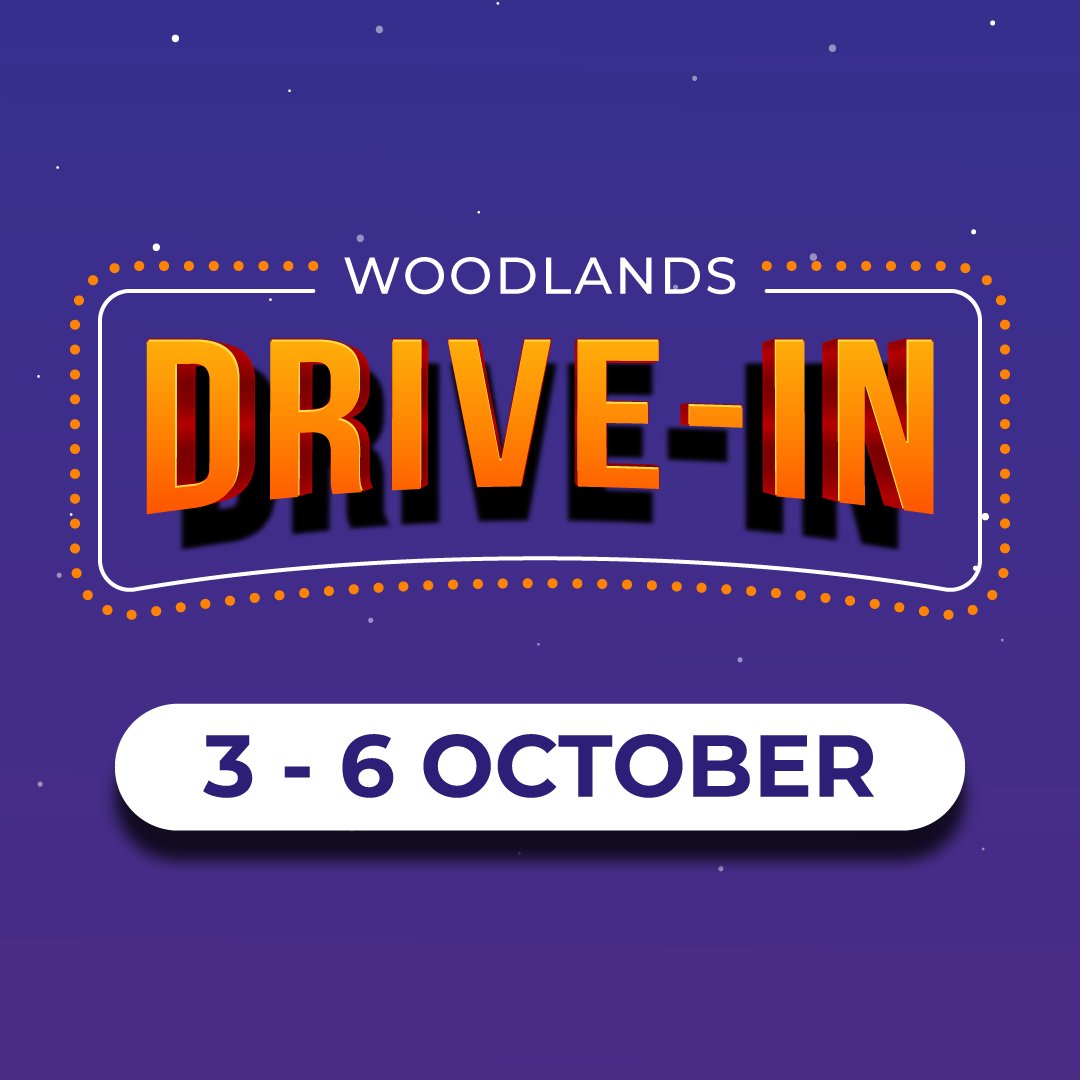 EVENT | Here's what's playing at Woodlands Drive-In today (4 Oct)! 🎬🍿👉 bit.ly/3TJsUGh

💛 18:30 | Minions: The Rise of Gru 
😍 20:15 | Grease 

A snack bar &amp; take-away menus will be available. Card payments accepted, no cash.
#Woodlands #AllYouNeed