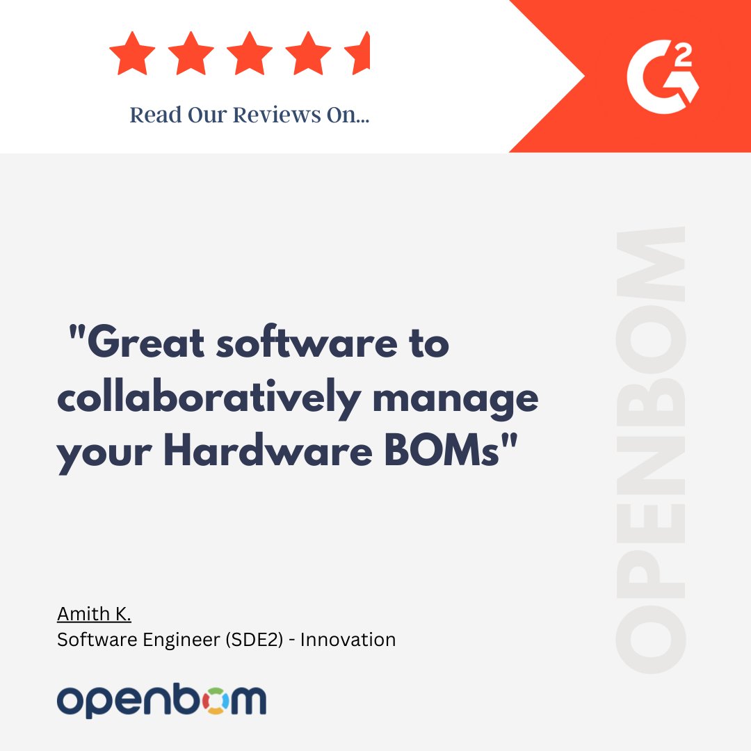 openbom's tweet image. Collaborative BOM management is made easier with OpenBOM! Our software ensures seamless teamwork and data integration for your hardware projects, so you can focus on innovation and precision. 🤝🔧 

#CollaborativeTools #HardwareInnovation #OpenBOM

bit.ly/3Q4fofr