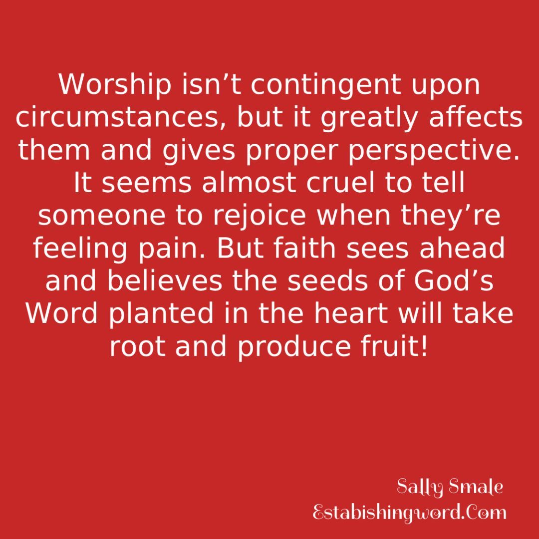 SallySmale's tweet image. #worship #contingency #perspective #faith #believe #fruit #lifeonpurpose