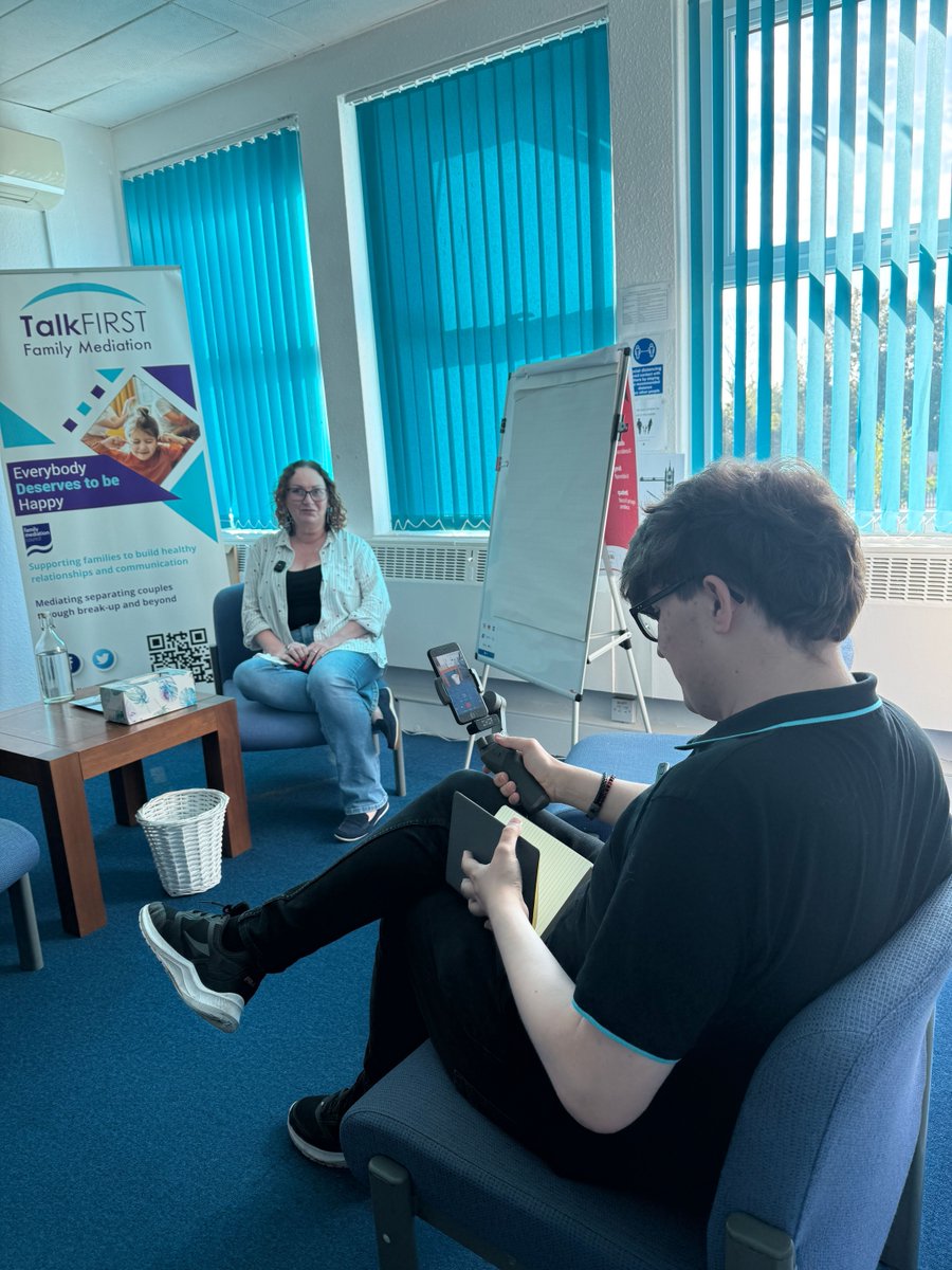 🎬 **Behind the Scenes with TalkFirst Mediation!**

We had an exciting day filming at TalkFirst Mediation to capture all the incredible work happening behind the scenes. 🎥✨ From creating safe spaces for important conversations to empowering families and communities.