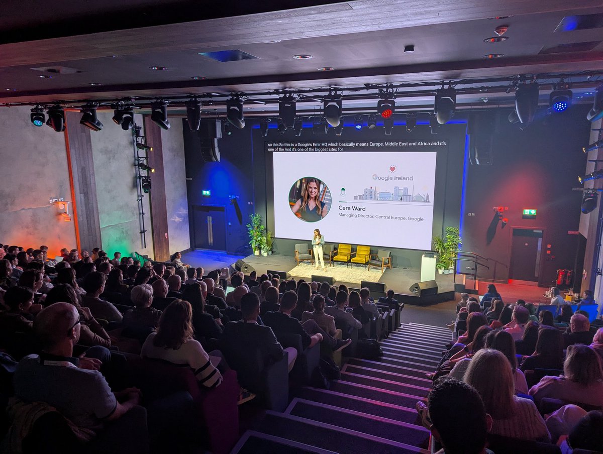 Claire Conneely (@claireycs) on Twitter photo Standing room only at The Foundry, Google Ireland HQ for <a href="/GoogleForEdu/">Google for Education</a> Back to School event for teachers + school leaders! A highlight of the opening session: students from <a href="/Athy_College/">Athy College</a> sharing their favourite uses (+ some brilliant examples) of <a href="/GoogleWorkspace/">Google Workspace</a> for learning 🤩 Standing room only at The Foundry, Google Ireland HQ for <a href="/GoogleForEdu/">Google for Education</a> Back to School event for teachers + school leaders! A highlight of the opening session: students from <a href="/Athy_College/">Athy College</a> sharing their favourite uses (+ some brilliant examples) of <a href="/GoogleWorkspace/">Google Workspace</a> for learning 🤩