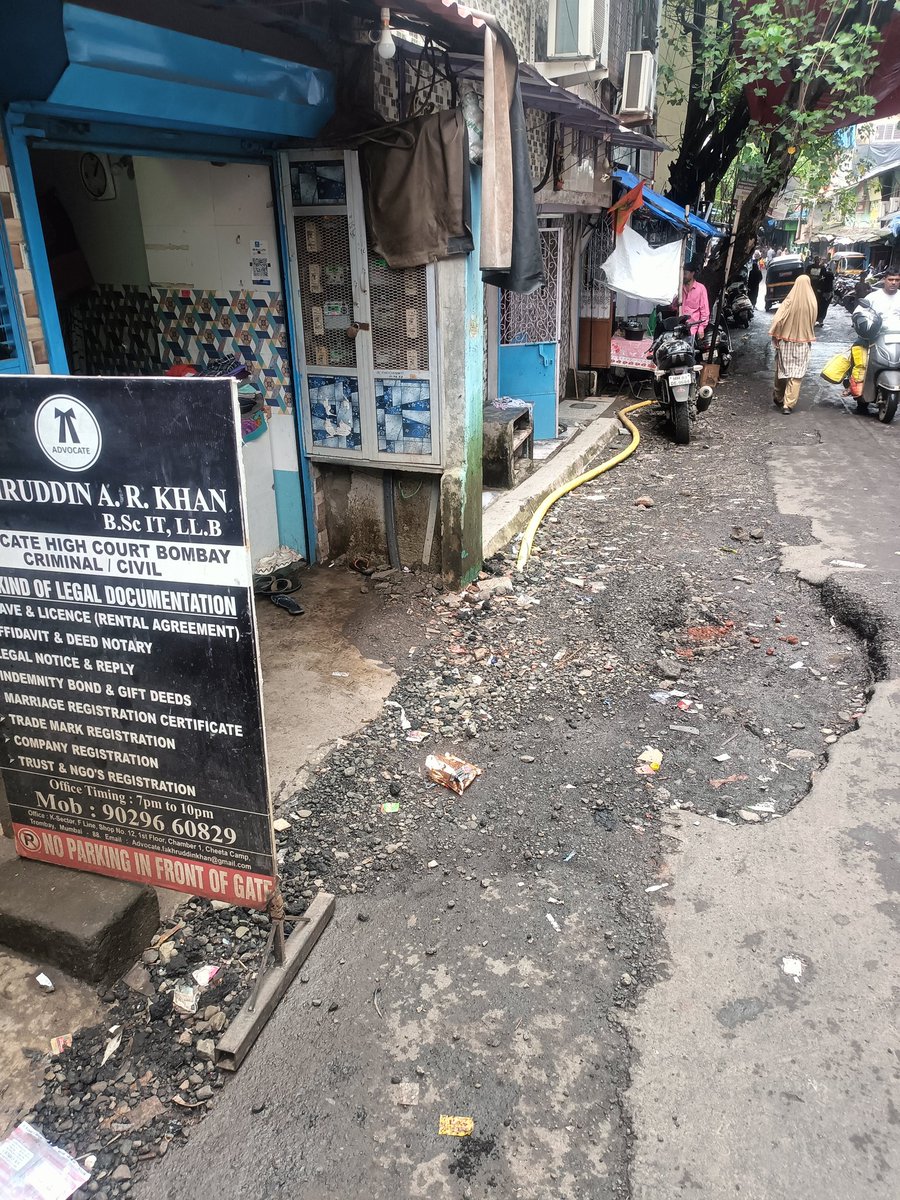 khanadvocate25's tweet photo. @Adani_Elec_Mum @mybmcWardME from last 3 month I and public suffering because of this digging road public get injured number of complaints to BMC and Adani but no solution 
BMC  complaint no 722966216
Adani complaint 130770824 https://t.co/sWqni1kpfN