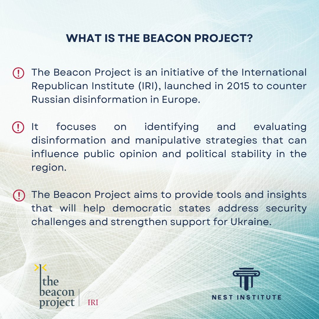 THE FIMI PHENOMENON: WHY ARE WE VULNERABLE TO FOREIGN INFORMATION INFLUENCE?

🤝In collaboration with <a href="/IriBeacon/">IRIBeaconProject</a>, we have developed a study focused on Slovakia's preparedness for harmful manipulative activities by foreign actors. 

Link to the study: tinyurl.com/4ps59b9t