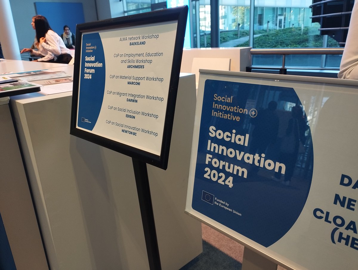 AreaEmpleoFSMLR's tweet image. Esta semana hemos estado en Bruselas 🌍 participando en el Social Innovation Forum 2024 ✨
Un evento inspirador que nos ha ofrecido un espacio de colaboración 🤝 y creación de nuevas ideas💡 para desarrollar proyectos de #InnovaciónSocial🚀
#ESFplus #SocialInnovationPlus #SIF2024