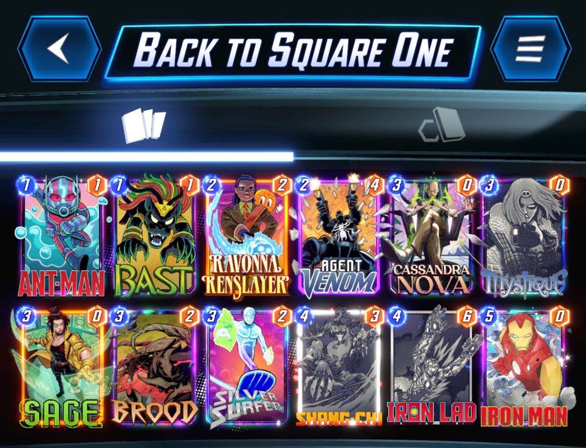 6LACKDAMA's tweet image. 🔥🚨NEW DECK DROP 🚨🔥

„BACK TO SQUARE ONE“ 

Yo SnapFam, 6LACKDAMA here! 

I hit Infinite in just a couple of hours with this deck, and it performed incredibly well, even when the new season pass card was a no-show. 

With solid fallback plans in place, you’re always ready to…