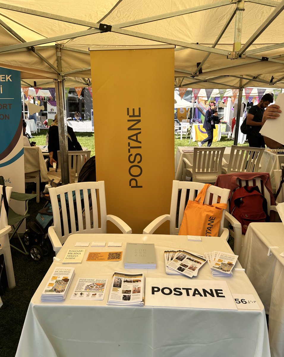 postaneistanbul's tweet photo. Postane olarak @stgmdernegi’nin gerçekleştirdiği Sivil Sesler Festivali’ndeyiz!
Ankara Ted Üniversitesi’ndeki bu festivale hepinizi bekliyoruz💛
#stgm #sivilseslerfestivali #stö #siviltoplum #postane https://t.co/FAgDrufu9K