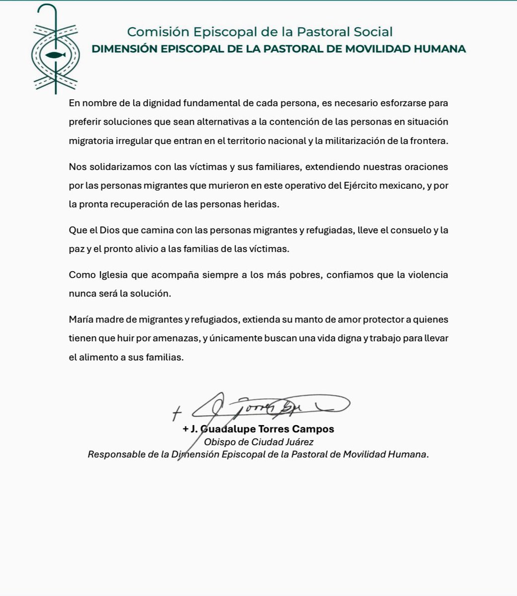 Nos unimos al posicionamiento de la DEPMH y al de todas las demás organizaciones de la sociedad civil así como de los organismos internacionales por lo sucedido en Chiapas en contra de personas migrantes. Que cese la represión!