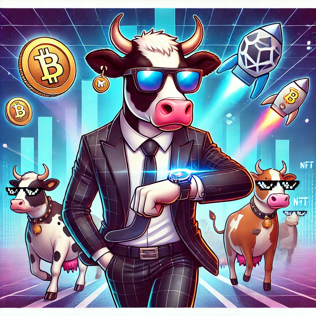 🐄💼 The coolest cow in the crypto space is leading the airdrop race! 🕶️
This cow is always one step ahead, showing off those tech-savvy moves.
From staking to swapping, it knows how to ride the waves of success in the digital world.
Follow the herd leader, get in the game, and