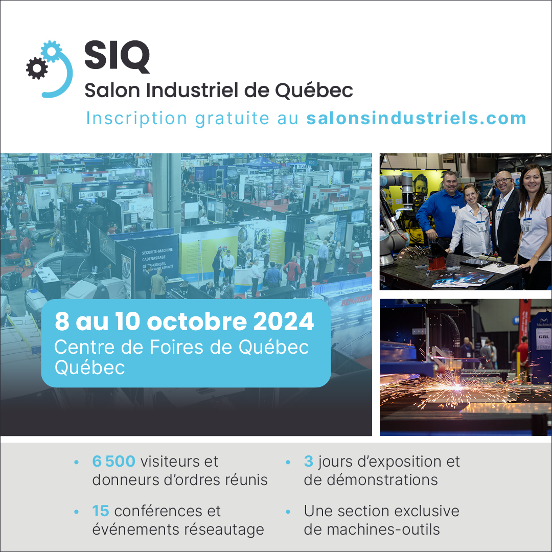 Nous avons hâte de vous voir à notre stand #1315 au Salon Industriel de Québec. Venez nous voir pour un échange.

#advancedmotioncontrols #SIQ2024