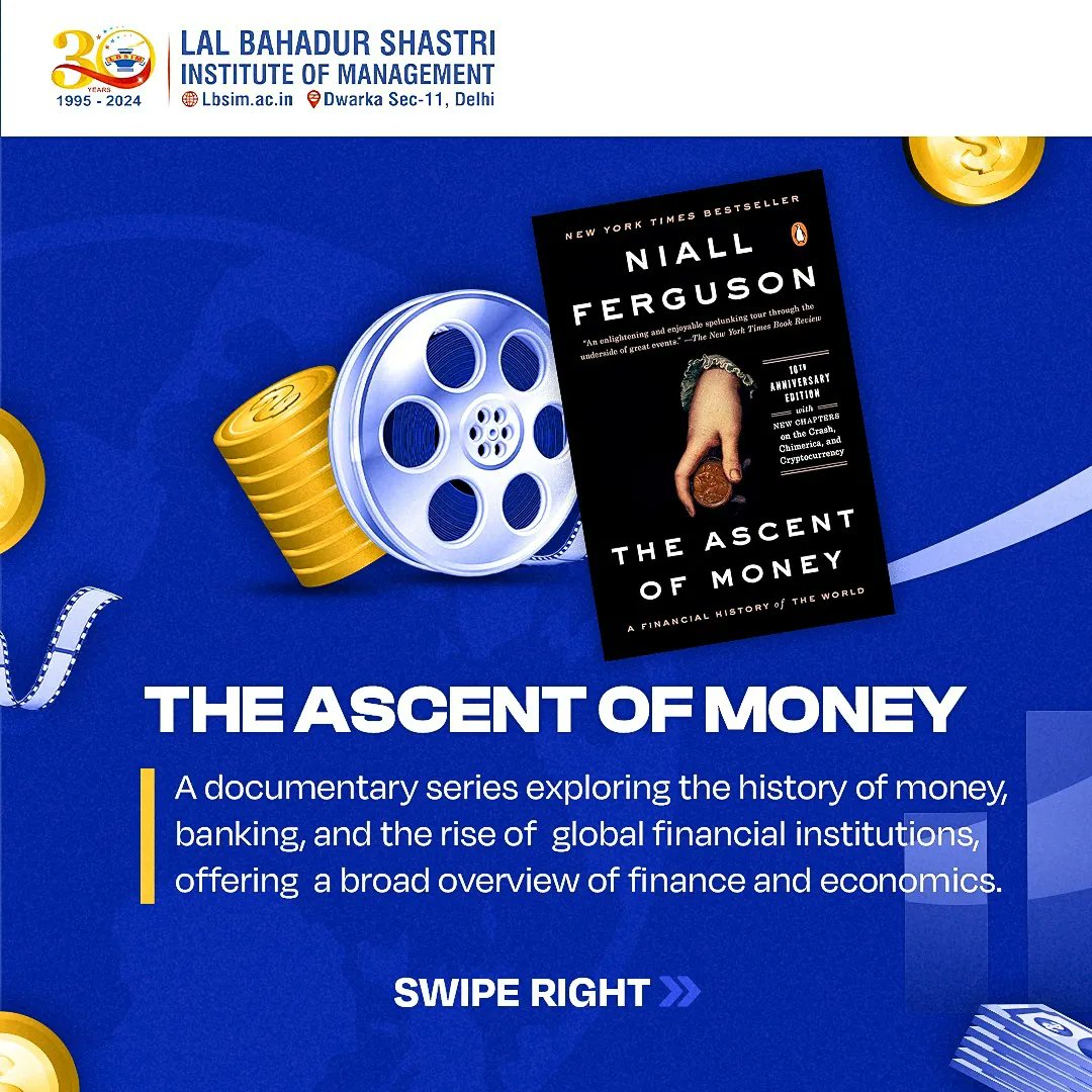 LBSIMOnline's tweet image. Ready for a weekend of learning? 🌟🎬 Check out these top 5 must-watch movies for finance students! 

#lbsim #lbsimdwarka #pgdmprogram #pgdminstitute #bschool #financemovies #financestudents #financelessons #weekendmotivation