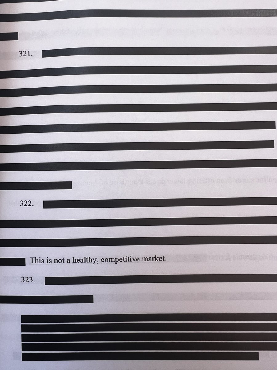 Reviewing the FTC v Amazon complaint for my new article, Long Term Consumer Welfare, I had to laugh at this.