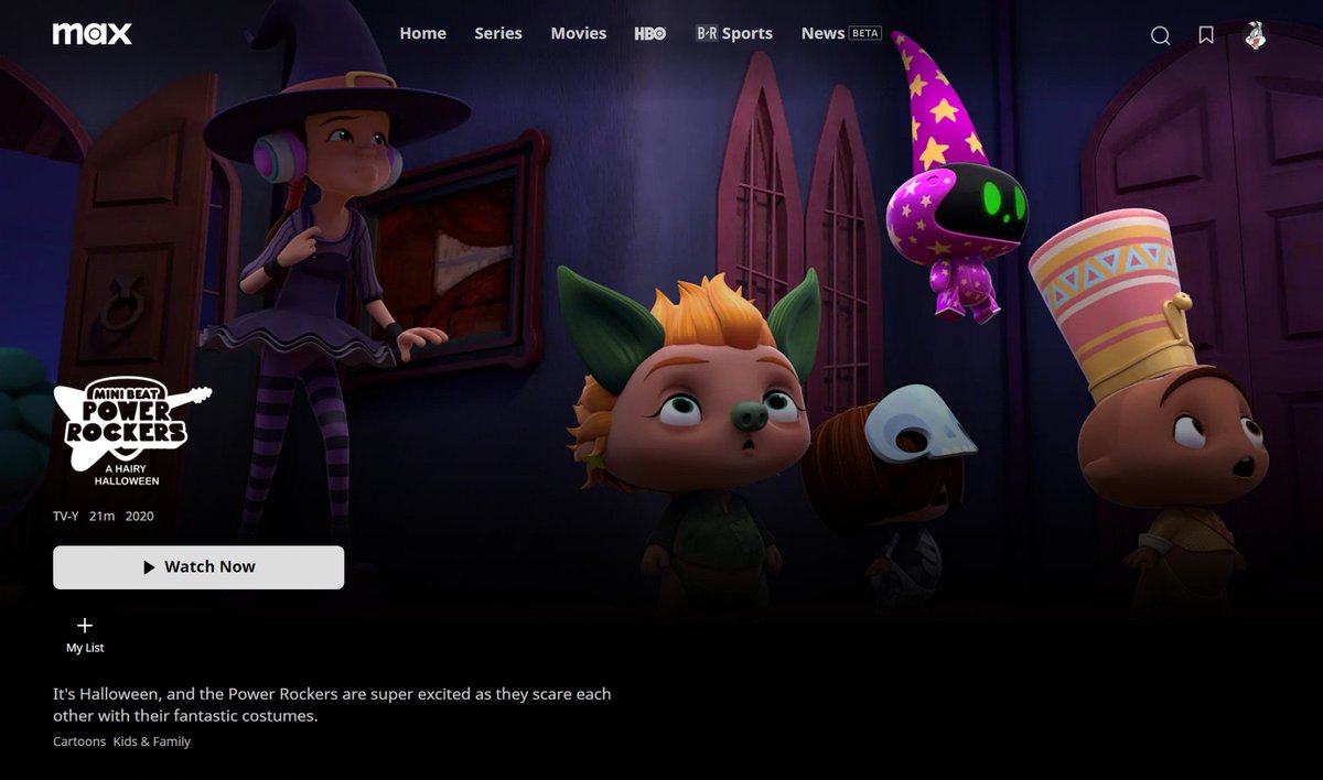 AnimationOnMax's tweet image. The MINI BEAT POWER ROCKERS specials 'A Hairy Halloween' and 'Wat a Monster' are now streaming on Max! #DiscoveryKids
