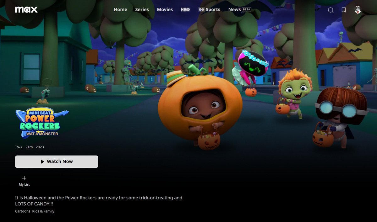 AnimationOnMax's tweet image. The MINI BEAT POWER ROCKERS specials 'A Hairy Halloween' and 'Wat a Monster' are now streaming on Max! #DiscoveryKids