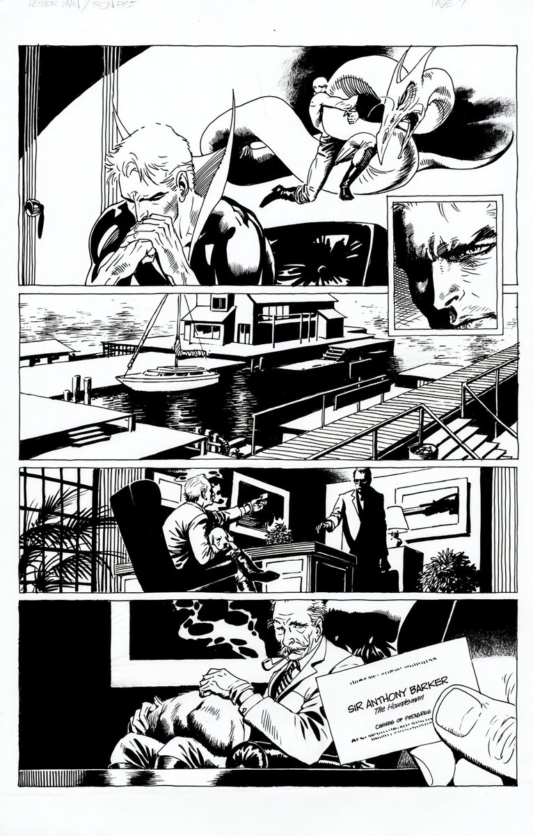 IRON FIST FRIDAY Vol. 317: Inkwell Awardee Kevin Nowlan shared on his blog an unused page for Power Man and Iron Fist. He landed the project but was reassigned before the issue ever saw the light of day.

Here's what Nowlan said about the Power Man and Iron Fist inventory...
1/4