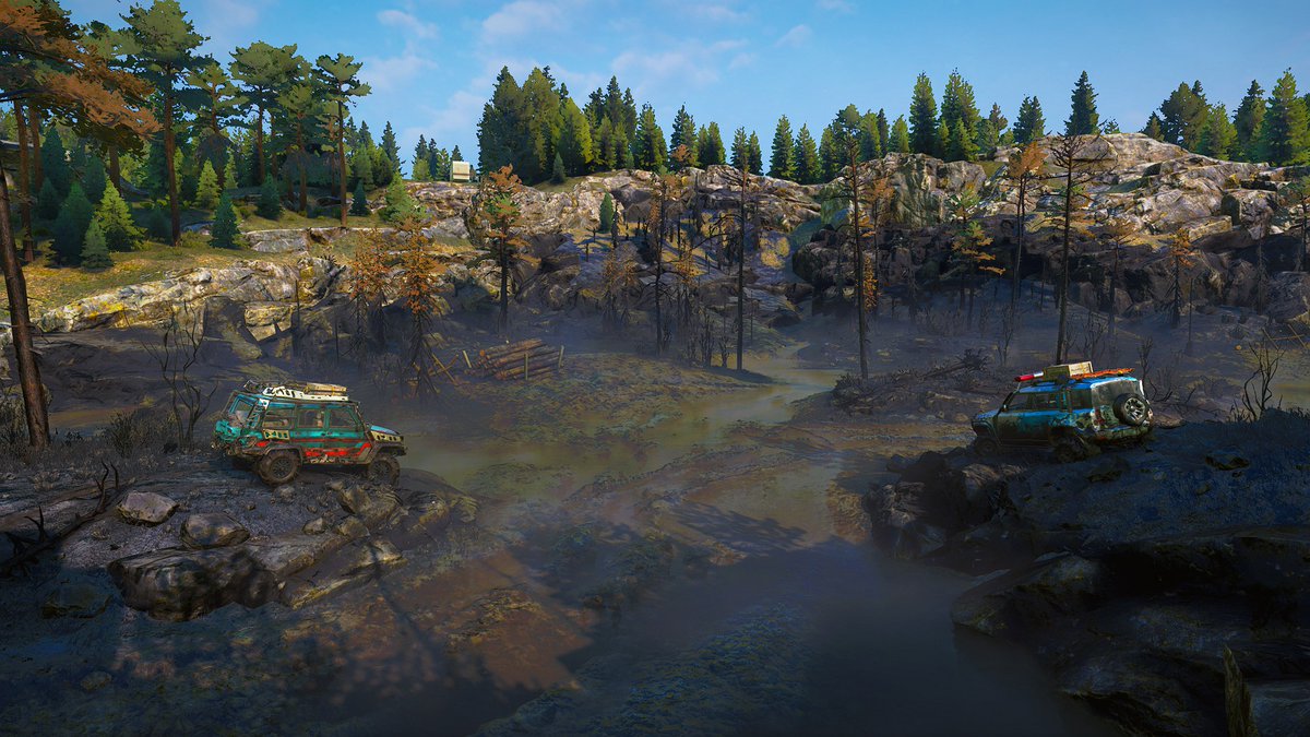 sisul29's tweet photo. Selalu memanjakan mata #snowRunner @PlaySnowRunner New Map Austria Season 14 https://t.co/2ciwB8avKX