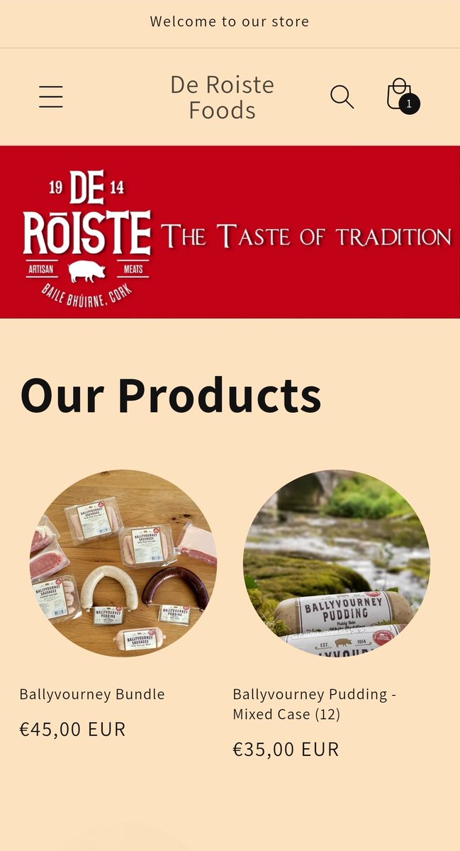 De Roiste Foods (@deroistefoods) on Twitter photo Our online shop is now live!
Check us out! deroistefoods.ie 🙌
We'll be adding more products over the coming weeks.
Republic of Ireland only, for now!
All prices include shipping 🙌
Competition running on our insta page too 💪<a href="/deroistefoods/">De Roiste Foods</a> Our online shop is now live!
Check us out! deroistefoods.ie 🙌
We'll be adding more products over the coming weeks.
Republic of Ireland only, for now!
All prices include shipping 🙌
Competition running on our insta page too 💪<a href="/deroistefoods/">De Roiste Foods</a>