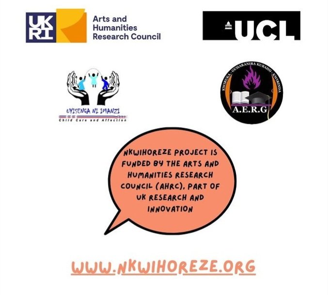 Upcoming interactive art exhibition of #nkwihoreproject as apart of this year's <a href="/BeingHumanFest/">Being Human Festival</a> (7-16 Nov), Being Human is UK's national festival of humanities <a href="/ahrcpress/">Arts and Humanities Research Council</a> <a href="/BritishAcademy_/">The British Academy</a>  thanks to <a href="/kirrilypells/">Kirrily Pells</a> <a href="/ucl/">UCL</a> @AERGFAMILY <a href="/UyisenganImanzi/">Uyisenga Ni Imanzi</a>