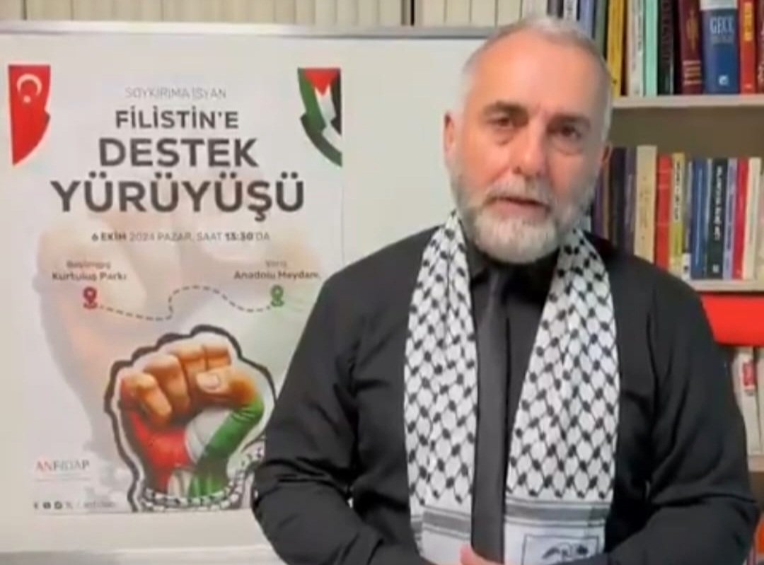 📌📌📌 Yürüyüşe Davet

İşgalci İsrail'in Filistin'de bir yıldır devam eden soykırımına karşı olan herkesi 6 Ekim 2024 Pazar günü 13:30'da Kurtuluş Parkı'ndan Anadolu Meydanı'na düzenlenecek yürüyüşe bekliyoruz.

📌📌📌📌 (RT'LERLE VE ALTINA YORUMLARLA YAYGINLAŞTIRIN LÜTFEN)