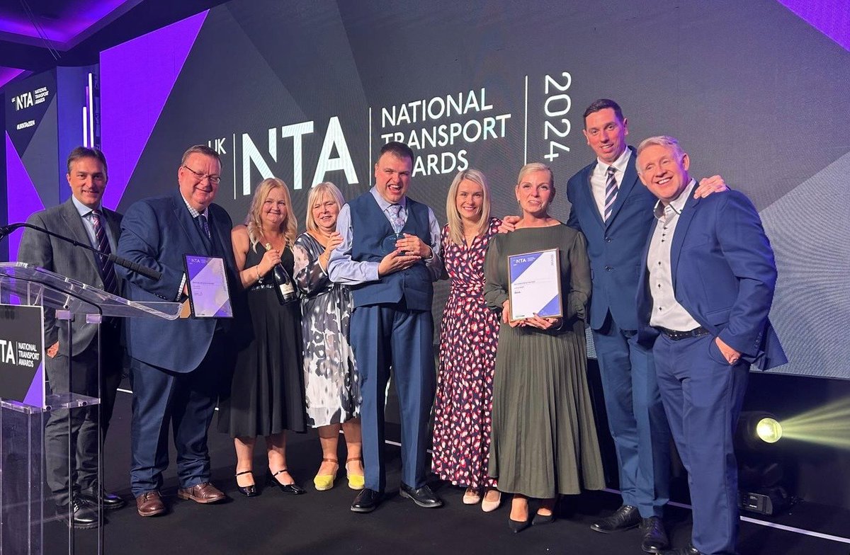 We are delighted to announce that Lothian won Bus Operator of the Year at this year’s National Transport Awards.🏆

Thank you to everyone across the Lothian Group who works tirelessly 365 days a year, it’s thanks to your commitment we won!👏

👉ow.ly/5STa50TE7RL

#UKNTAs24