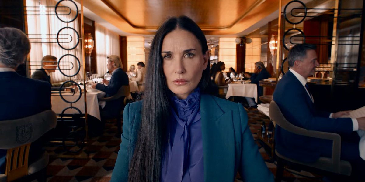 The Substance
Continuing at Kino #Rye #cinema
'Demi Moore is horrifyingly good in this humdinger of a thriller’ ★★★★★ The Telegraph
🎬 youtu.be/LNlrGhBpYjc
🎟️kinodigital.co.uk
Our terrace + cafe-bar is open from 10:30☕️ 🥐 🥗 🍰🍷🍹
#Sussex #Kent #Hastings