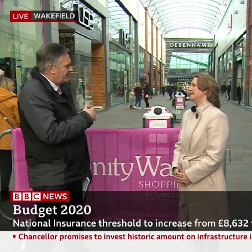 PoucherPR's tweet photo. Throwback to when I secured a day-long live outdoor broadcast for client Trinity Walk with BBC News https://t.co/pgqSQ7jB3a