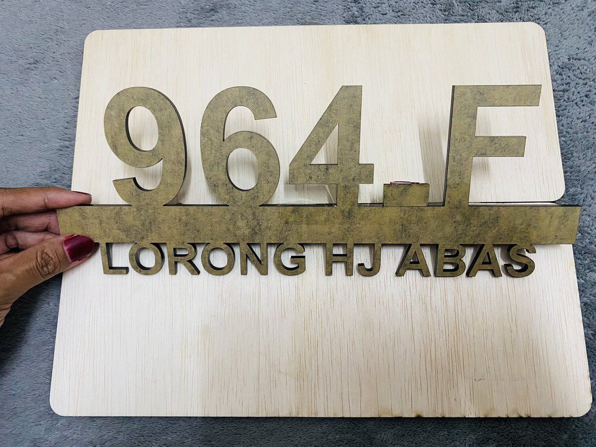 Norbaya__'s tweet photo. Tadaaa!!

Number plate rumahh. Puas survery, seller ni lah yang jual paling murah dan servis lajuuu.

Tak sangka packing dia pun secure. Takut plate kita patah 🥹 https://t.co/UbehS7G9Me