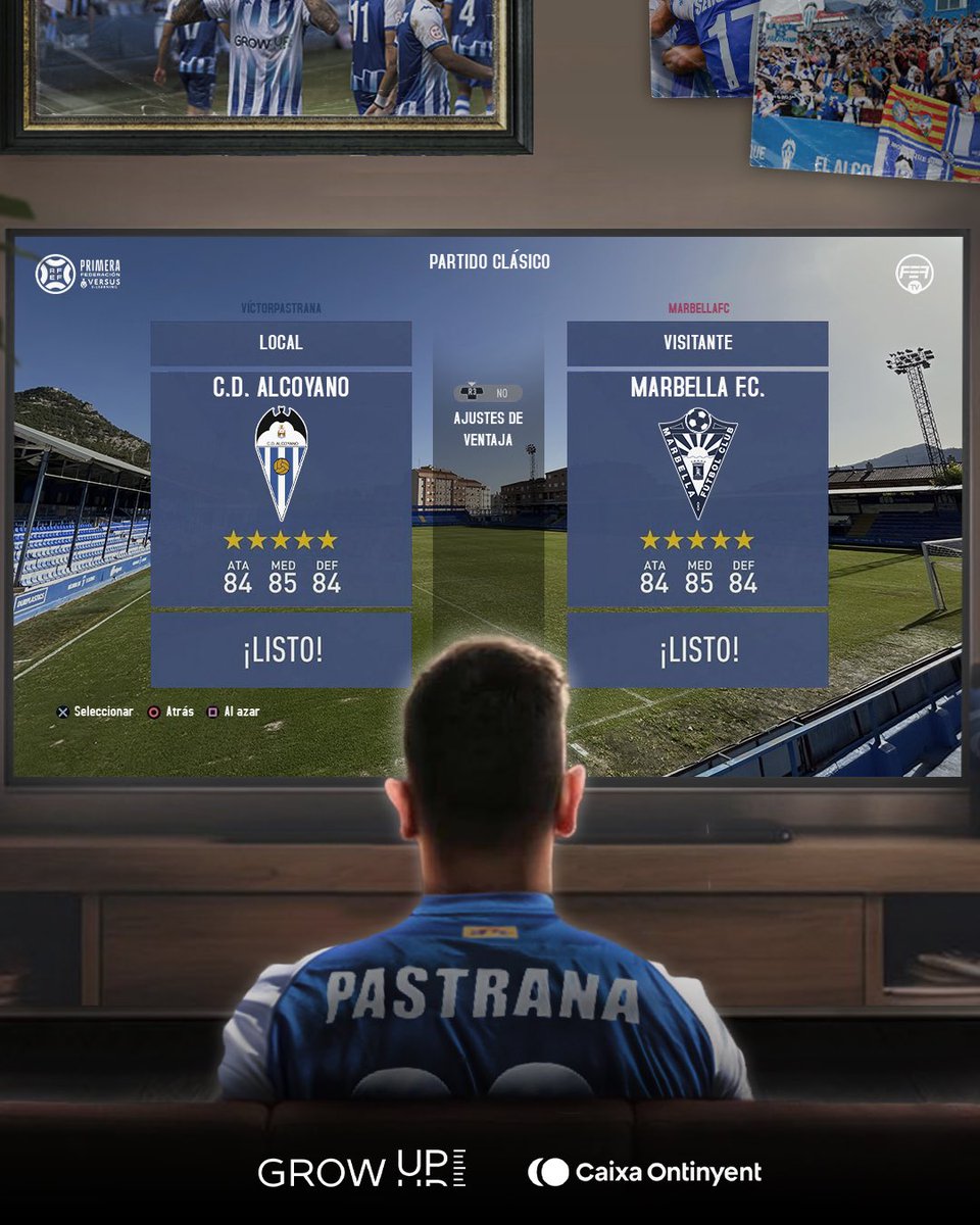 🎮Partido clásico, 22 jugadores, ¡𝐏𝐋𝐀𝐘! 

🗓️J7 | 𝟎𝟒.𝟏𝟎.𝟐𝟒
🆚 <a href="/marbella_fc/">Marbella FC</a> 
🏟️ Estadio Gestaser “El Collao”
⌚️ 20:30 H
📺 <a href="/fef_tv/">FEF_TV</a> 

#LMET🫵🏻 | #AlcoyanoMarbella | #EsMasQueUnJuego