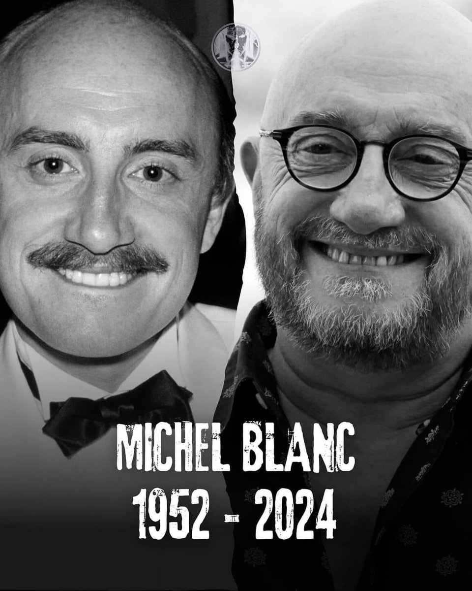 C’est toute une génération, #jeunesse  #liberté #insouciance qui s’en va avec le décès soudain #MichelBlanc 🥲Que de souvenirs de films vus et revus ! Condoléances à toute sa famille et à l’équipe du Splendide