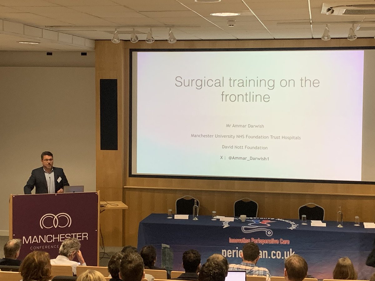 Mr Ammar Darwish 
Surgical training in the frontline 
#periopMan_trauma_2024