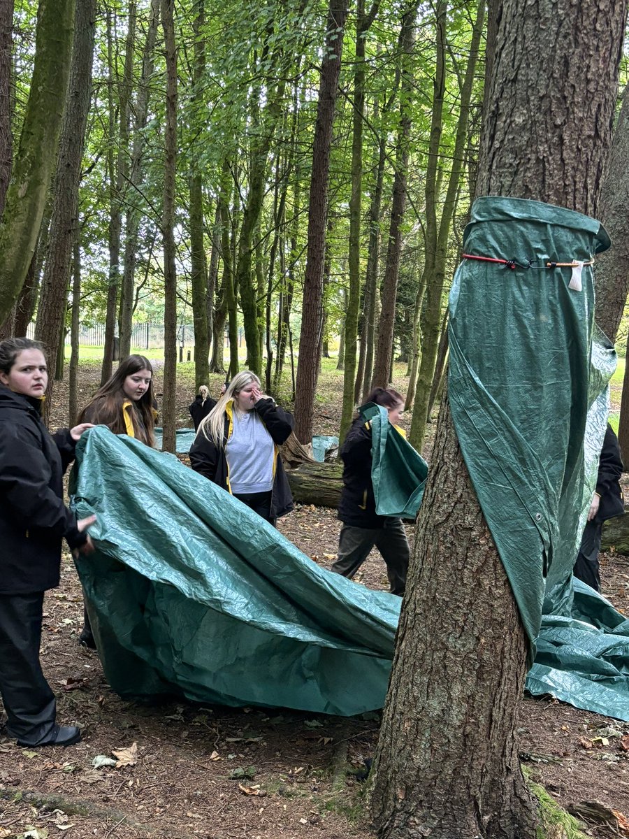 Todays setting for HNC group B to implement their first Forest Kindergarten 🌳🌱☁️<a href="/AyrshireColl/">Ayrshire College</a>