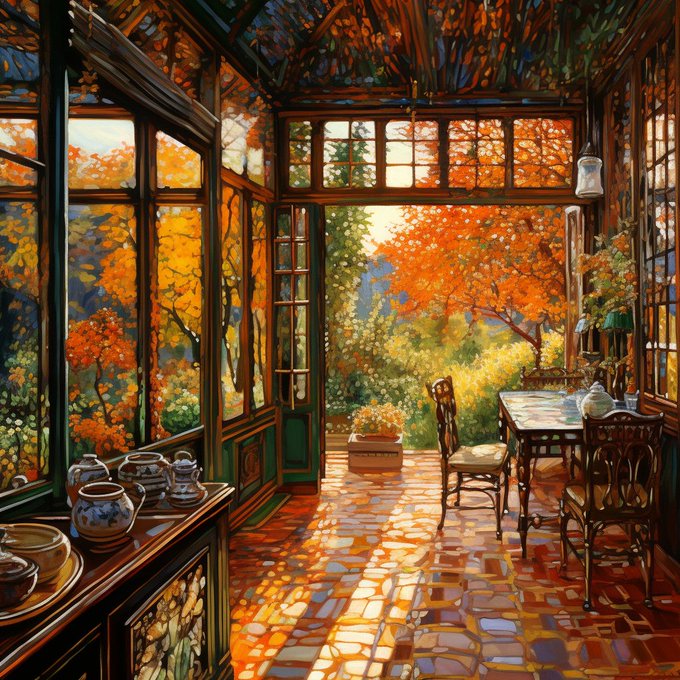 fraveris's tweet photo. “October had tremendous possibility. The summer's oppressive heat was a distant memory, and the golden leaves promised a world full of beautiful adventures. They made me believe in miracles.”

― Sarah Guillory, Reclaimed

Kaoru Yamada https://t.co/LPZk2CTKey