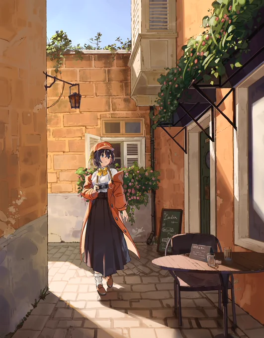 この前部誌のため描いた表紙イラスト。vket リアル展覧会は無事に終わったので載せます。 